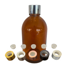 Load image into Gallery viewer, Reed Diffuser Bottle and Collar Set - Amber. 250ml.
