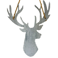Load image into Gallery viewer, Reindeer Stag Metal Cutout Hanging Ornament.42cm
