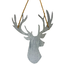 Load image into Gallery viewer, Reindeer Stag Metal Cutout Hanging Ornament.42cm
