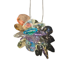 Load image into Gallery viewer, Starburst Crystal Suncatcher. Pastel Rainbow.
