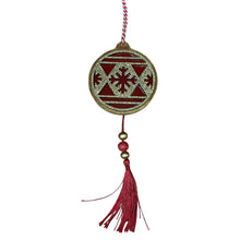 Load image into Gallery viewer, Wooden Tassel Hanging Ornament. 3 Styles
