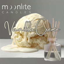 Load image into Gallery viewer, Vanilla Crème - Reed Diffuser Refill Fragrance 300ml Bottle + Set of Reeds

