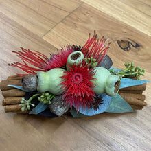 Load image into Gallery viewer, &quot;Flowering Gum&quot; 9inch Infused Cinnamon Quill Bundle. Australian Bush Flora.
