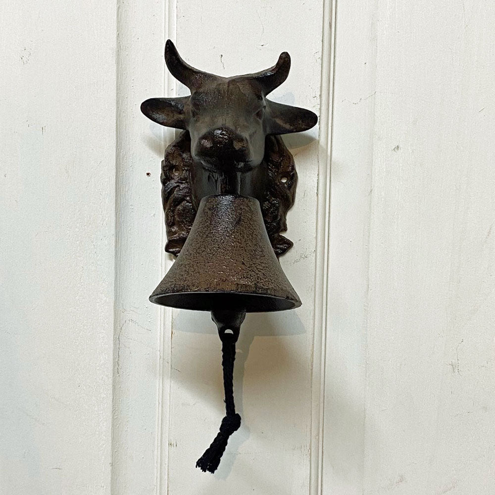 Door Bell. Cow. Cast Iron.