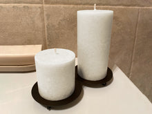 Load image into Gallery viewer, Lemongrass &amp; Ginger - Fragrant Pillar Candles
