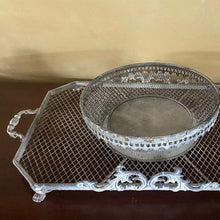 Load image into Gallery viewer, French Provincial 62cm Metal Mesh Tray
