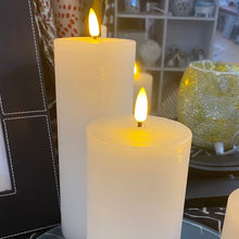 Load image into Gallery viewer, Flameless Pillar Candle Battery Operated. 4 sizes available
