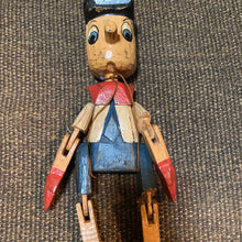Load image into Gallery viewer, Pinocchio Small Wooden Puppet Doll. Moveable Parts. BACK IN STOCK
