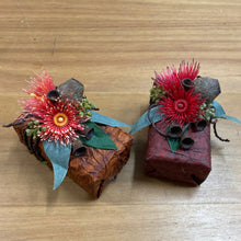 Load image into Gallery viewer, &quot;Flowering Gum&quot; Guest Soap. Gum Nuts, Flowering Gum &amp; Eucalypt. Red or Orange
