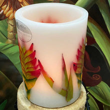 Load image into Gallery viewer, Heliconia - Island Paradise Wax Lanterns
