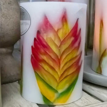 Load image into Gallery viewer, Heliconia - Island Paradise Wax Lanterns
