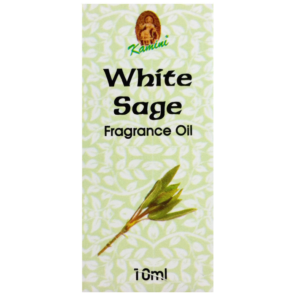 White Sage Fragrant Oil 10ml. Kamini Brand