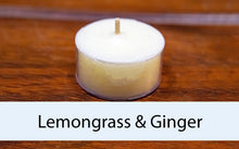 Load image into Gallery viewer, Lemongrass &amp; Ginger - Superior Soy Tea Lights
