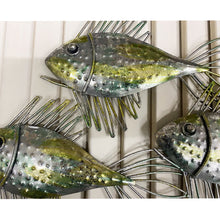Load image into Gallery viewer, Hamptons 44cm Metal Fish Wall Art
