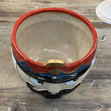 Load image into Gallery viewer, Nutcracker Ceramic Planter Bowl. 15cm
