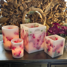 Load image into Gallery viewer, Singapore Orchid: island Paradise Wax Lanterns
