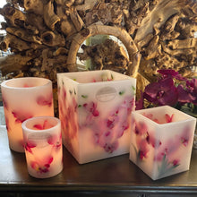 Load image into Gallery viewer, Singapore Orchid: island Paradise Wax Lanterns
