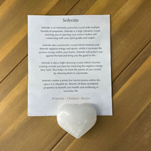 Load image into Gallery viewer, Selenite Protective Heart
