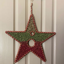 Load image into Gallery viewer, Large Traditional Star Hanging Ornament. 45cm
