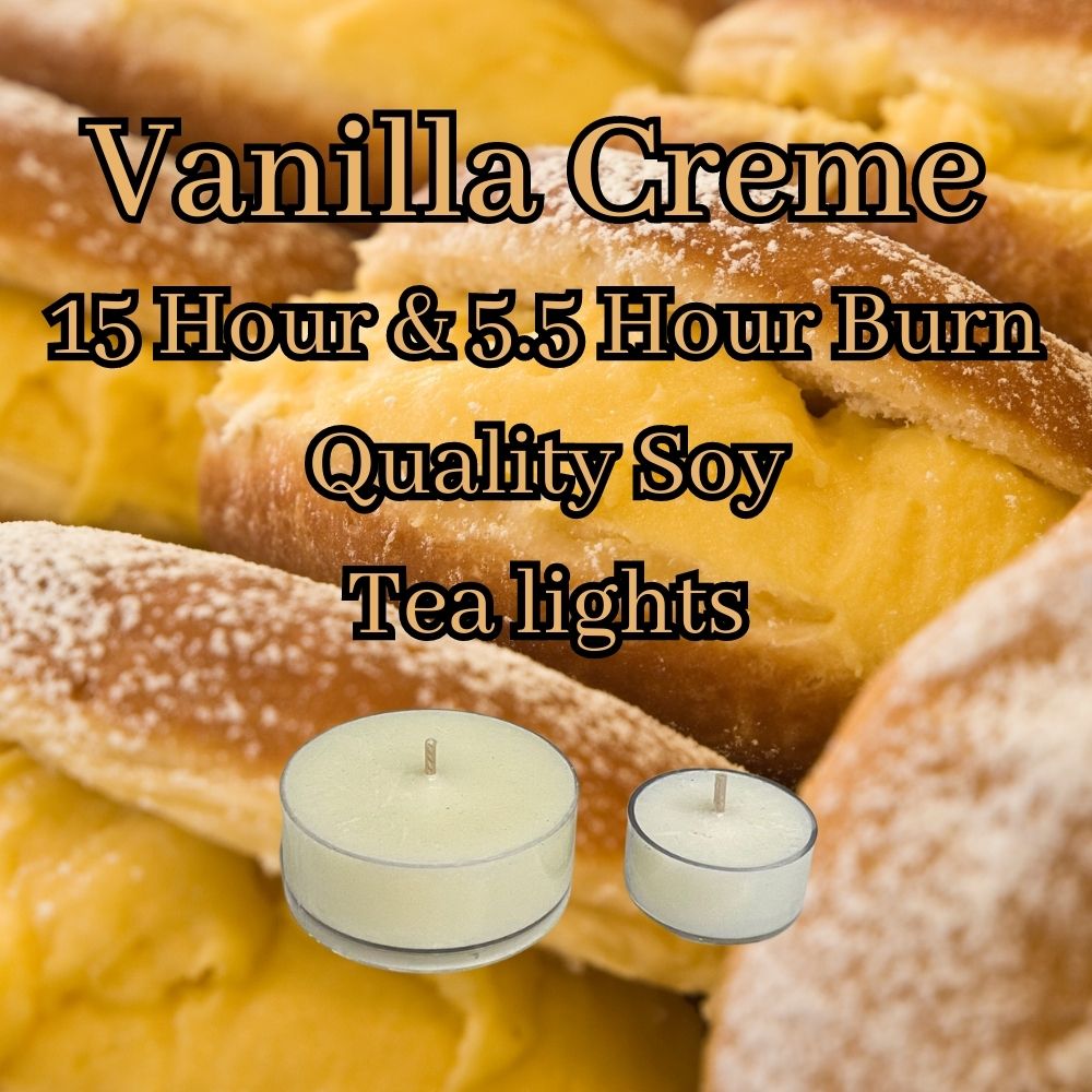Vanilla Crème - Superior Soy Tea Lights