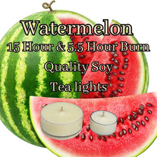 Load image into Gallery viewer, Watermelon - Superior Soy Tea Lights
