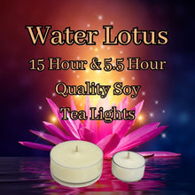 Load image into Gallery viewer, Water Lotus - Superior Soy Tea Lights
