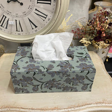 Load image into Gallery viewer, Tissue Box. Rectangular. Champagne or Sage Floral
