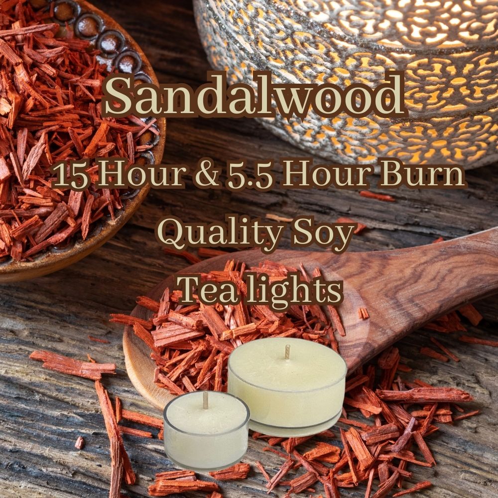 Sandalwood - Superior Soy Tea Lights