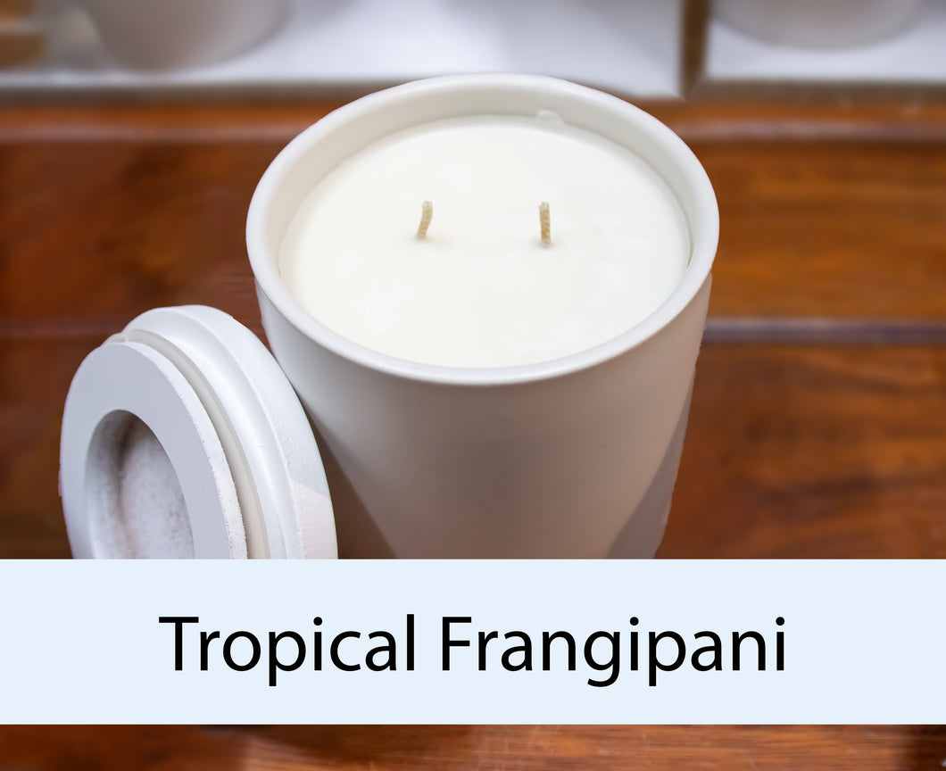 Tropical Frangipani - Soy Jar Candles