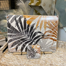 Load image into Gallery viewer, &quot;Indigenous Tropics&quot; Placemats Extra Large Set 4 &amp; Matching Coasters Set 4
