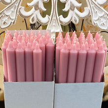 Load image into Gallery viewer, Hand poured Dinner Candle - Fairy Pink
