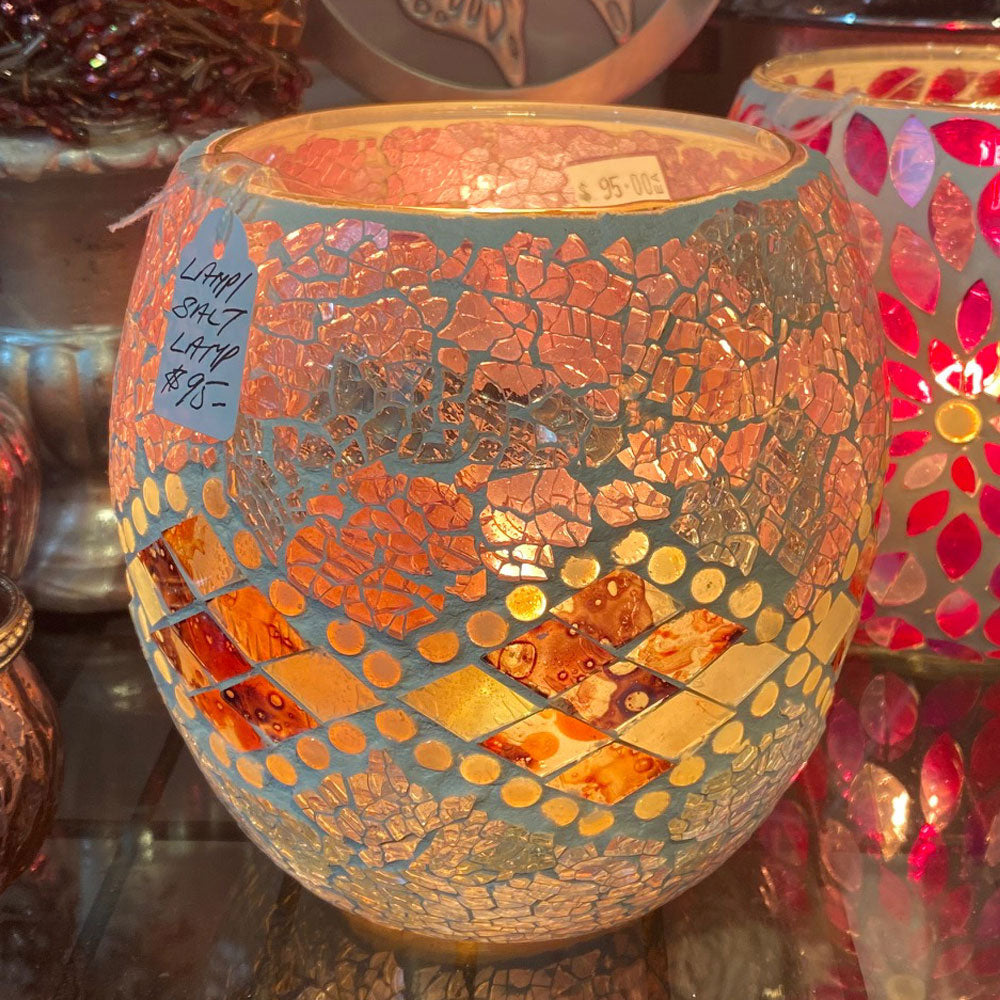 Mosaic Salt Lamp