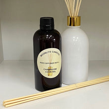 Load image into Gallery viewer, Champagne Cocktail - Reed Diffuser Refill Fragrance 300ml Bottle + Set of Reeds
