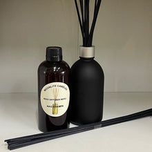 Load image into Gallery viewer, Nag Champa - Reed Diffuser Refill Fragrance 300ml Bottle + Set of Reeds

