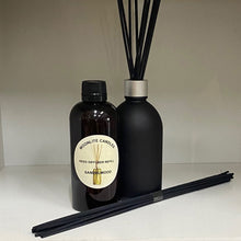Load image into Gallery viewer, Sandalwood - Reed Diffuser Refill Fragrance 300ml Bottle + Set of Reeds
