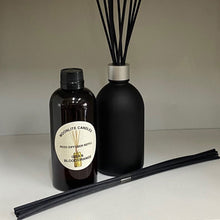 Load image into Gallery viewer, Goji &amp; Blood Orange - Reed Diffuser Refill Fragrance 300ml + Set of Reeds
